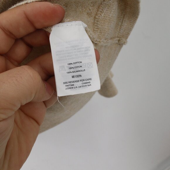 J Crew Sweater Mens Large Slim Fit Cotton Crew Neck Long Sleeve Pullover - Picture 4 of 10